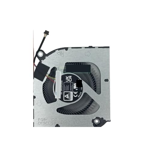 WLWOZMD Kühler CPU GPU Fan Für Acer für Predator für Helios 18 PH18-72 PH18-71 N23Q2 Gamer Laptop DFSCK22D05883M DFSCL12E16486M(GPU Fan) von WLWOZMD