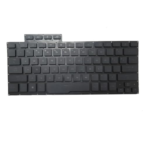 WLWOZMD Laptop US-Tastatur für ASUS für Rog für Zephyrus G14 GA401IHR GA401QC GA401QE GA401QEC GA401QH GA401QM Schwarz mit Hintergrundbeleuchtung von WLWOZMD