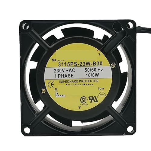 WLWOZMD NMB 3115PS-23W-B30 230 V 10/8 W 8038 AC-Schrank-Doppelkugel-Lüfter WLWOZMD NMB 3115PS-23W-B30 230 V 10/8 W 8038 AC-Schrank-Doppelkugel-Lüfter von WLWOZMD