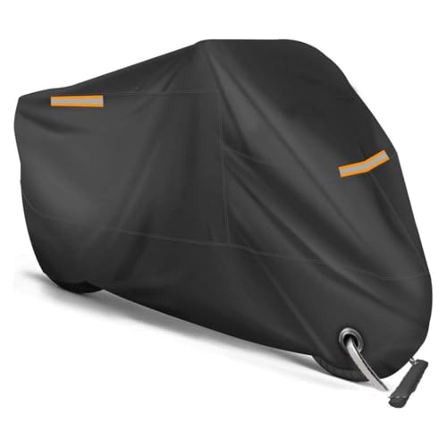 WLYGUO Motorrad Abdeckplane für Benelli QattroNove X 2008-2015, Staubschutz wasserdichte Motorradabdeckung Beständiges Abdeckung Außenbereich Schutzhülle,B von WLYGUO