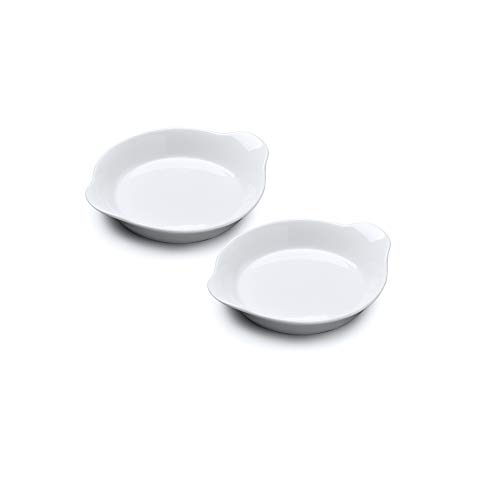 WM Bartleet & Sons 1750 TSET146 2er Set Traditionelle Porzellanreibe, Grill- und Backformen, 15 cm, weiß von WM Bartleet & Sons 1750