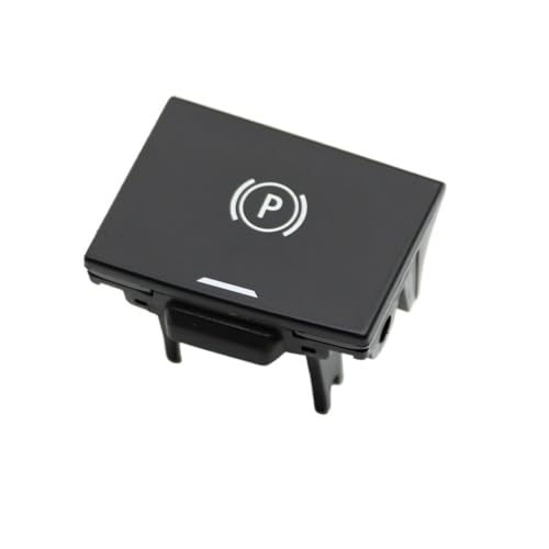 WMAMBZNDHP LHD RHD Auto Elektronische Handbremse Parkschalter Taste Fit for BMW 3 4 Z4 X5 X6 X7 G20 G29 F40 F44 G26 G01 G02 G07 G08 F97 G05 G06(RHD-Black) von WMAMBZNDHP