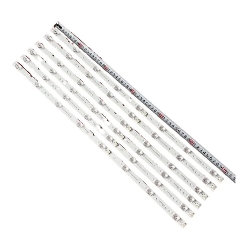 WMAMBZNDHP Led-hintergrundbeleuchtung Streifen Fit for Thomson 65UD6326 65UD6306X1 L65P8MUS 4C-LB6508-ZM02J Fit for TCL 65EP661X1 65EP661 65S421 65S423 65s425(Kit 6pcs for 1 TV) von WMAMBZNDHP