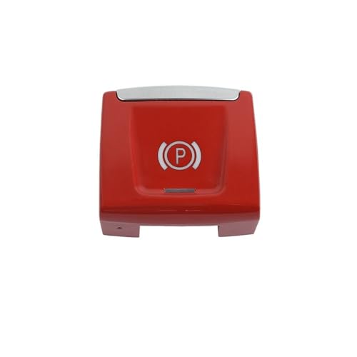 WMAMBZNDHP Schwarz Rot Elektronische Parkbremse Schalter Taste Ersatz Fit for BMW X1 F48 F49 X2 F39 2 Serie F45 F46(Red) von WMAMBZNDHP