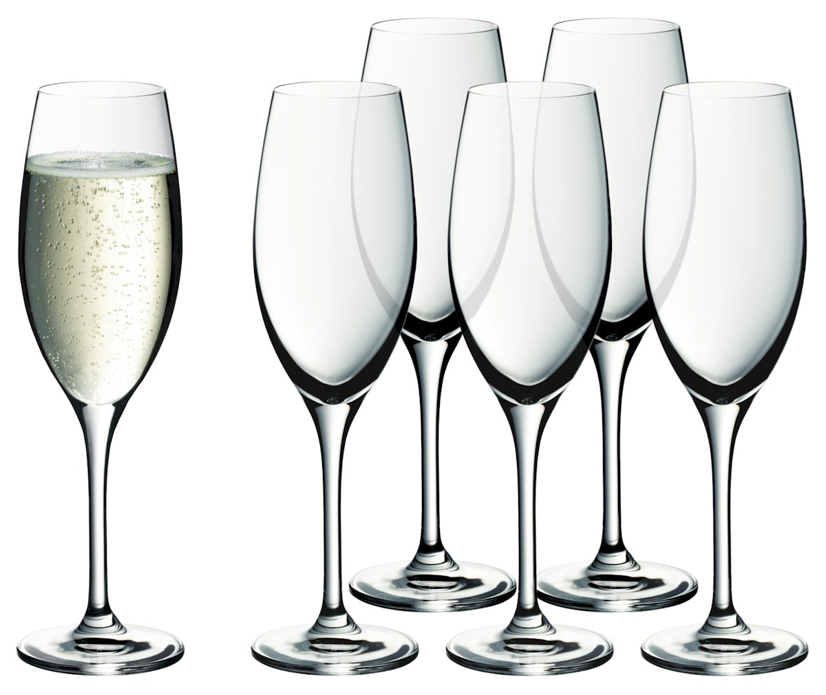 WMF Champagnerkelch-Set 6 Stück easy Plus WMF Champagnerkelch-Set 6 Stück easy Plus von WMF