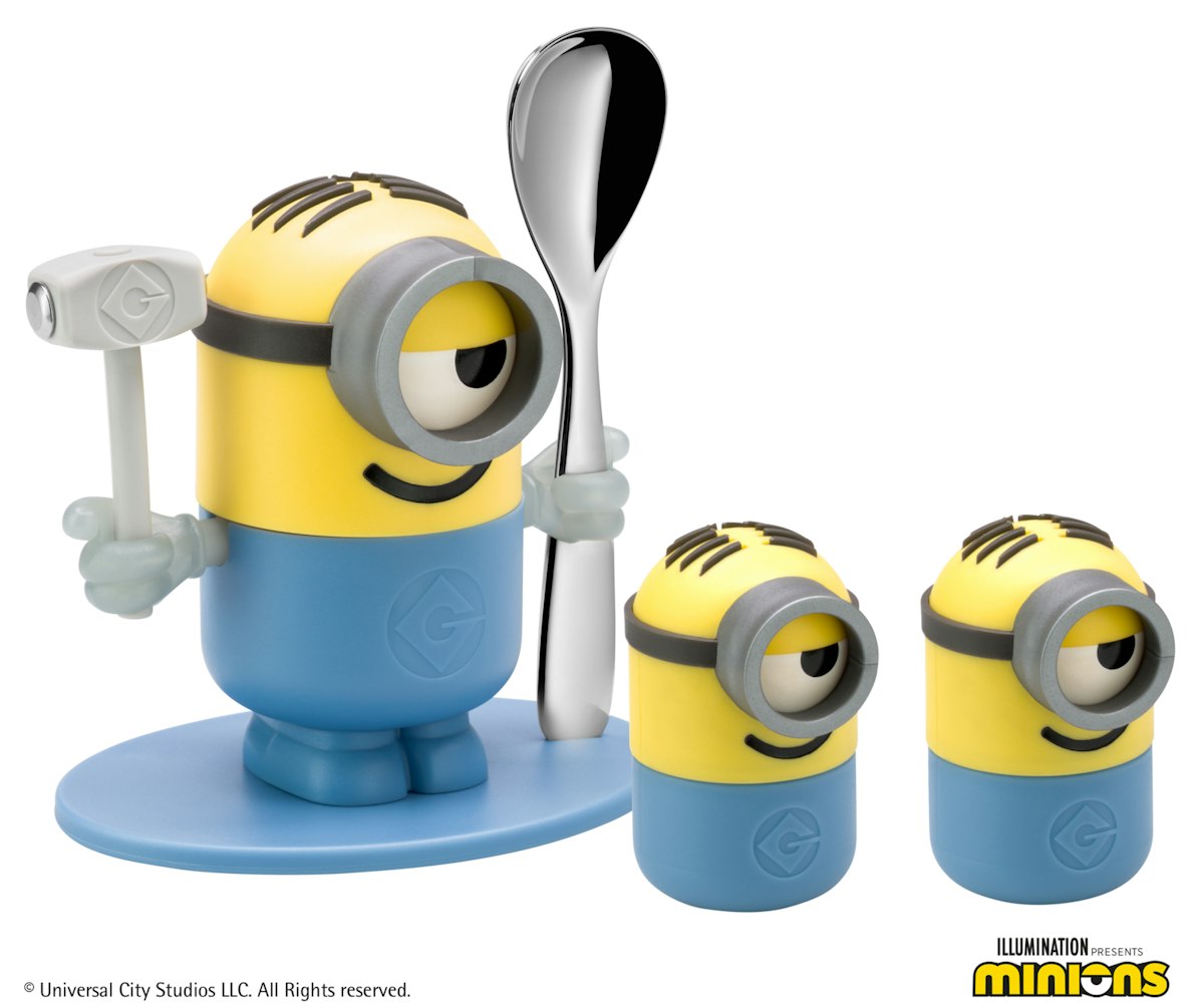 WMF Minions Set 4 Eierbecher + Streuer von WMF