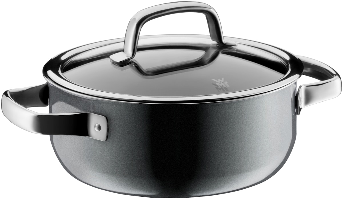 WMF Bratentopf Fusiontec Mineral 20 cm Platinum von WMF