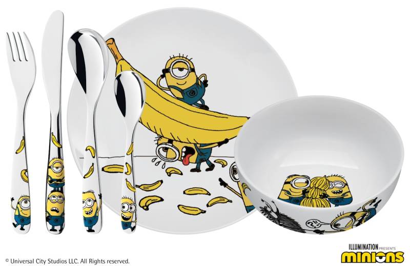 WMF Kinderbesteck-Set Minions®, 6-teilig von WMF