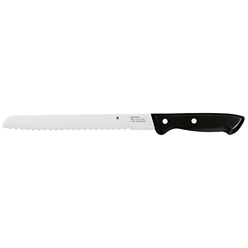 WMF Classic Line Brotmesser Wellenschliff 34 cm, Brötchenmesser, Spezialklingenstahl, Sägemesser, Messer scharf, Kunststoffgriff, Klinge 21 cm WMF Classic Line Brotmesser Wellenschliff 34 cm, Brötchenmesser, Spezialklingenstahl, Sägemesser, Messer scharf, Kunststoffgriff, Klinge 21 cm von WMF