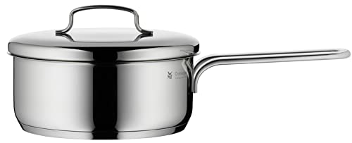 WMF Mini Stielkasserolle 16cm, klein, Metalldeckel, kleiner Topf Induktion 1,2l, Cromargan Edelstahl, stapelbar, für kleine Portionen, Singlehaushalt WMF Mini Stielkasserolle 16cm, klein, Metalldeckel, kleiner Topf Induktion 1,2l, Cromargan Edelstahl, stapelbar, für kleine Portionen, Singlehaushalt von WMF