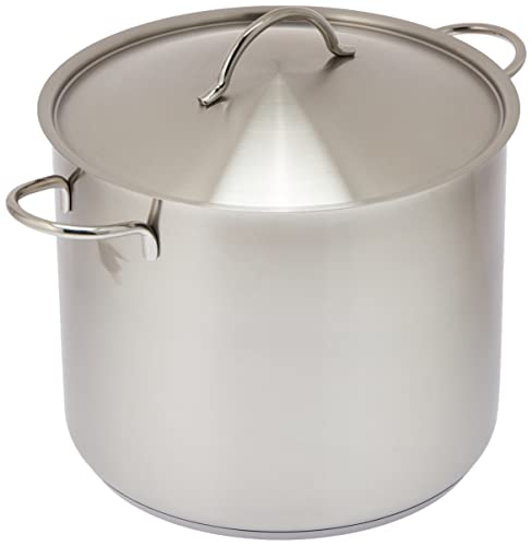 WMF Gemüse- Suppentopf Induktion 28cm, Metalldeckel mit Dampföffnung, Kochtopf groß 14l, Cromargan Edelstahl mattiert, unbeschichtet, backofengeeignet WMF Gemüse- Suppentopf Induktion 28cm, Metalldeckel mit Dampföffnung, Kochtopf groß 14l, Cromargan Edelstahl mattiert, unbeschichtet, backofengeeignet von WMF
