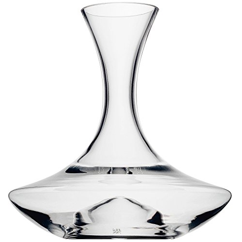 WMF Weindekanter mit Hohlboden 1,5l, Höhe 24,6 x 22,7 x 22,6, Glas, Dekantierflasche für Rotwein, Weinbelüfter, pflegeleicht, formschön, edel, hochwertig, Durchsichtig von WMF