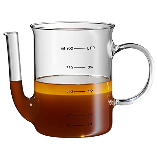 WMF Fettreduzierkanne, 0,75 l, aus hitzebeständigem Glas von WMF