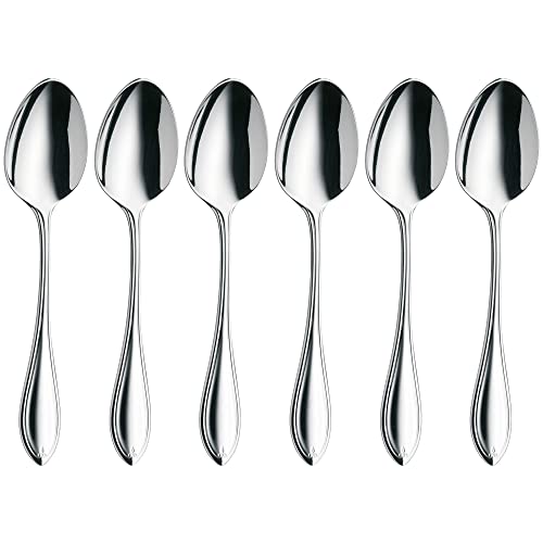 WMF Premiere Espressolöffel Set 6-teilig, 10,8 cm, Cromargan protect Edelstahl poliert, kratzbeständig, spülmaschinenfest von WMF