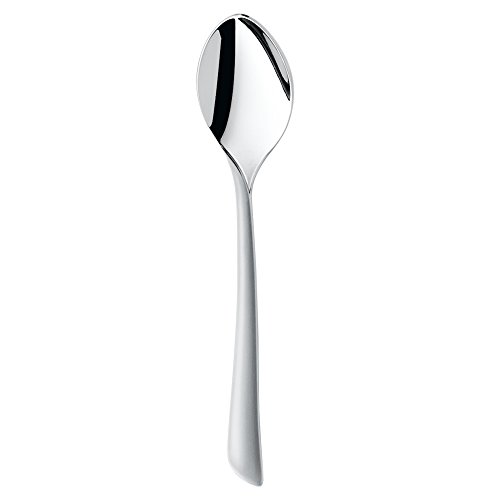 WMF Virginia Kaffeelöffel, Teelöffel 13,2 cm, Cromargan Protect Edelstahl teilmattiert, spülmaschinenfest von WMF