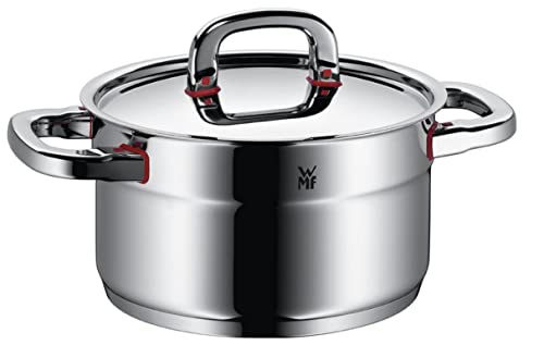 WMF Premium One Kochtopf groß 20cm, Fleischtopf Induktion 3,3l, Metalldeckel mit Dampföffnung, Cromargan Edelstahl poliert, Innenskalierung WMF Premium One Kochtopf groß 20cm, Fleischtopf Induktion 3,3l, Metalldeckel mit Dampföffnung, Cromargan Edelstahl poliert, Innenskalierung von WMF