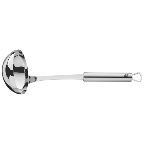 WMF Profi Plus Suppenkelle 30 cm, Saucen-/ Schöpflöffel, Cromargan Edelstahl teilmattiert, spülmaschinengeeignet von WMF