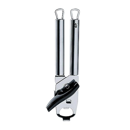 WMF Profi Plus Dosenöffner mit Kapselheber 23 cm, Dosenöffner manuell, Cromargan Edelstahl teilmattiert, Kunststoff, spülmaschinengeeignet von WMF