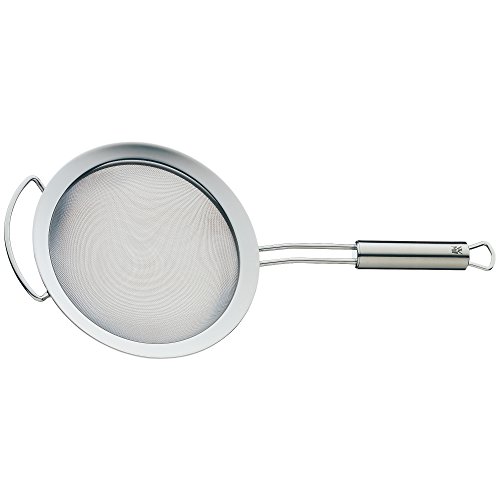 WMF Profi Plus Küchensieb 20 cm, mit Drahtgeflecht, Sieb Edelstahl, Cromargan Edelstahl teilmattiert, spülmaschinengeeignet von WMF