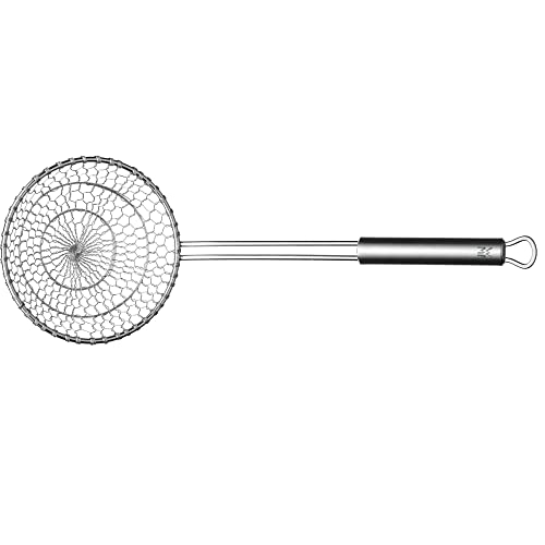 WMF Profi Plus Wok-Abseihlöffel 36 cm, Cromargan Edelstahl teilmattiert, Schaumlöffel, Schöpflöffel, Frittierlöffel, Schaumkelle, spülmaschinengeeignet von WMF