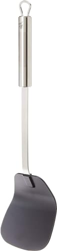 WMF Profi Plus Wok Wender Kunststoff 36,2 cm, Wok Pfannenwender, Cromargan Edelstahl teilmattiert, Kunststoffvorderteil, spülmaschinengeeignet, hitzebeständig von WMF