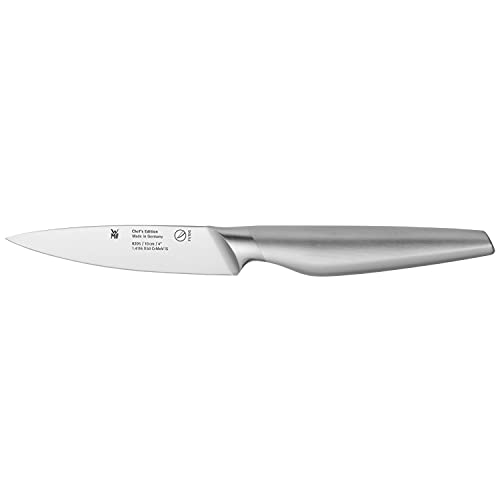 WMF Chef's Edition Allzweckmesser, Spickmesser 21 cm, Küchenmesser Made in Germany, Messer geschmiedet, Performance Cut, Spezialklingenstahl, Holzbox, Klinge 10 cm von WMF