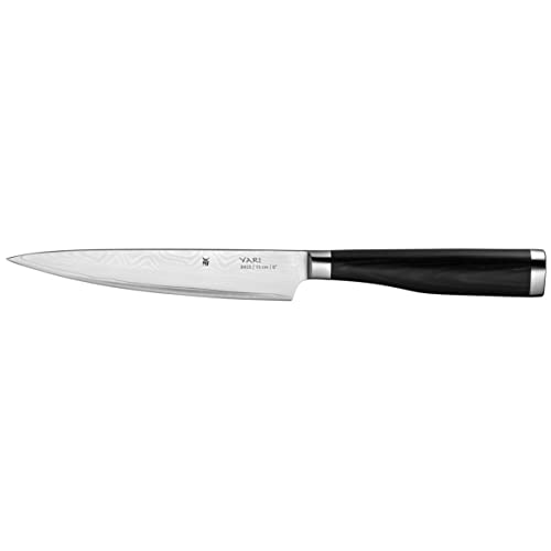 WMF Yari Allzweckmesser 27,5 cm, japanischer Spezialklingenstahl, 67 Lagen Griff aus Pakkaholz, Damaszener Klinge 15 cm WMF Yari Allzweckmesser 27,5 cm, japanischer Spezialklingenstahl, 67 Lagen Griff aus Pakkaholz, Damaszener Klinge 15 cm von WMF