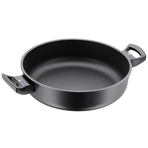 WMF PermaDur Excellent Schmorpfanne 28 cm hoher Rand, Induktion, Aluminium beschichtet, Kunststoffgriff mit Flammschutz von WMF
