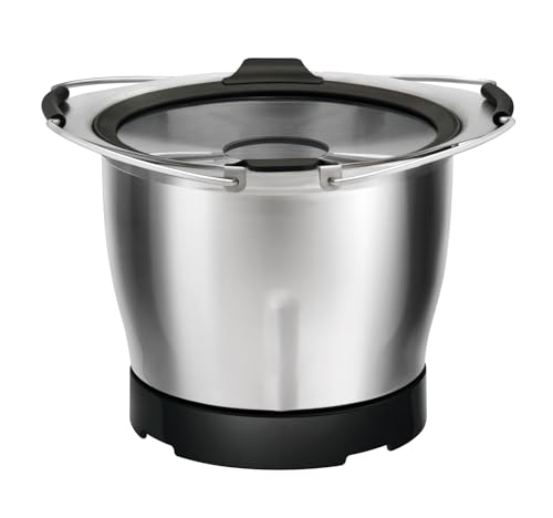 WMF Avantgarde Mini-Bowl 1,4l Rührschüssel klein, Zubehör für WMF Avantgarde Küchenmaschine, Kunststoff, Edelstahl Rührschüssel spülmaschinengeeignet von WMF