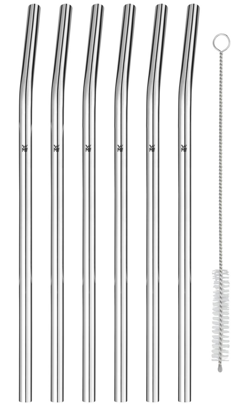 WMF BaricTrinkhalm-Set aus Cromargan® in Edelstahl von WMF