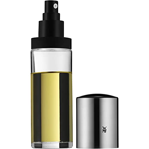 WMF Basic Essig- Olsprüher 125ml, Essig-Sprühflasche, Öl-Sprühflasche mit Glasbehälter, Cromargan Edelstahl mattiert, spülmaschinengeeignet von WMF