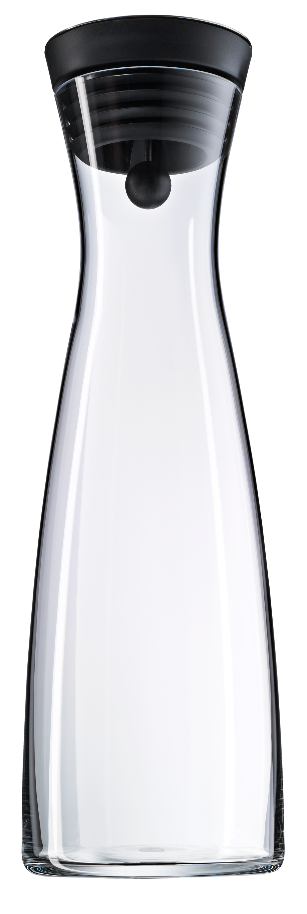 WMF Basic Wasserkaraffe, 1,5 l, Schwarz in tranparent von WMF