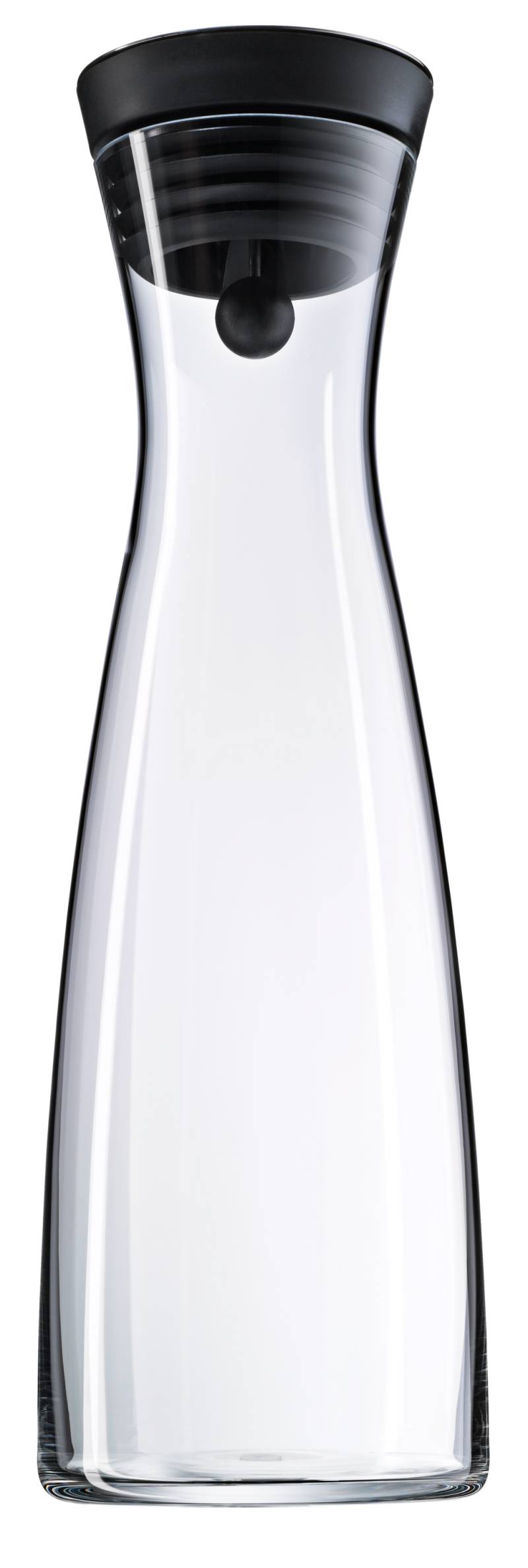 WMF Basic Wasserkaraffe, 1,5 l, Schwarz in tranparent von WMF