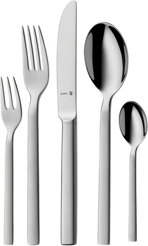 WMF Besteck-Set Lyric Plus (30-tlg), 6 Personen, Cromargan® Edelstahl Rostfrei, ergonomisch, Cromargan protect von WMF