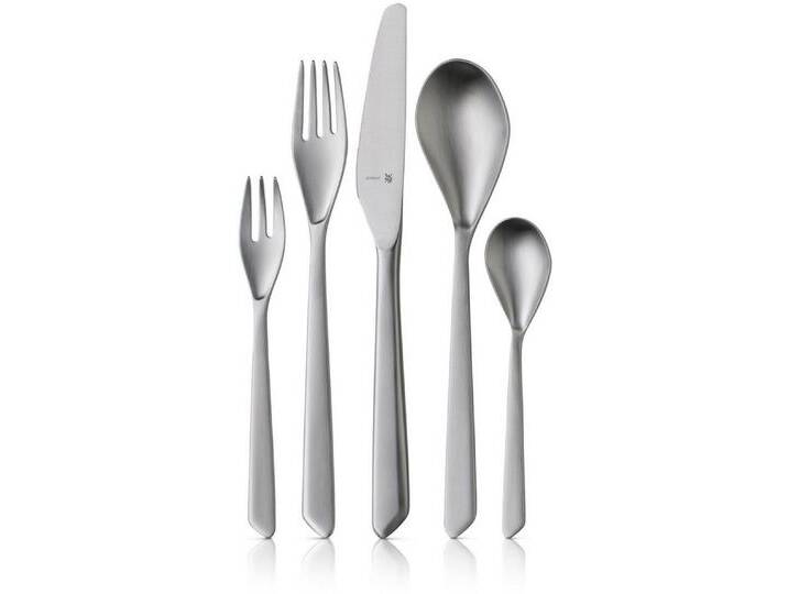 WMF Besteck-Set Neo (66-tlg), 12 Personen, Cromargan® Edelstahl Rostfrei, ergonomisch, Cromargan protect, silberfarben, 66 tlg. von WMF