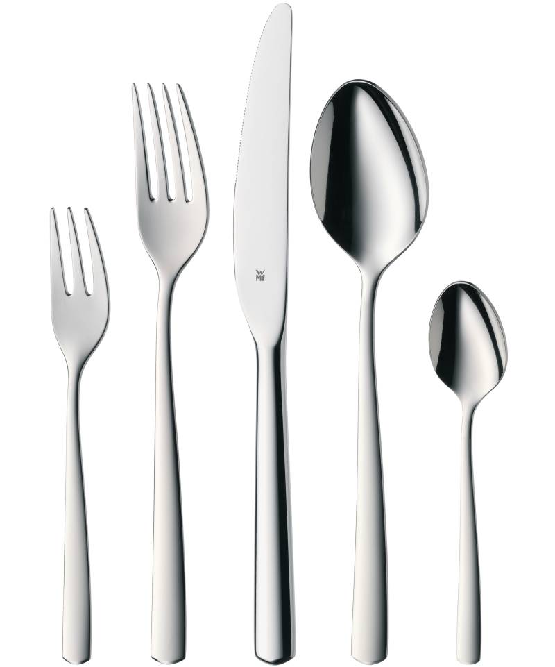WMF Boston Besteck-Set, 30-teilig in poliertem Edelstahl von WMF