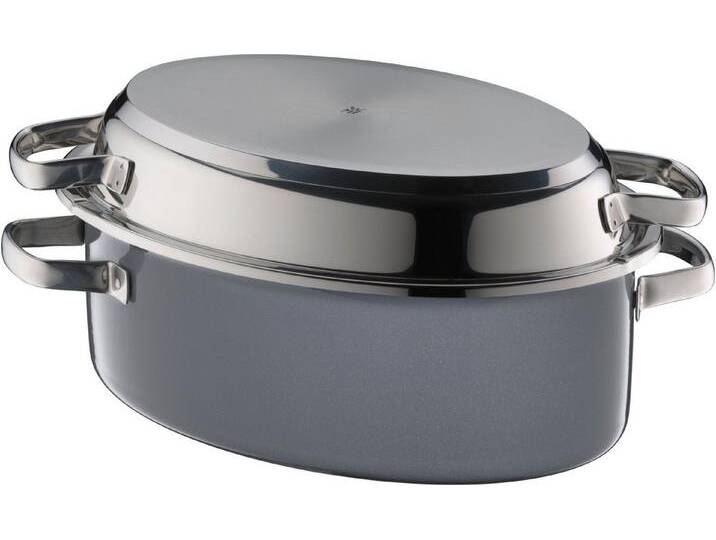 WMF Bräter, Fusiontec Edelstahl (1-tlg), Made in Germany, backofengeeignet, wärmereduzierende Griffe von WMF