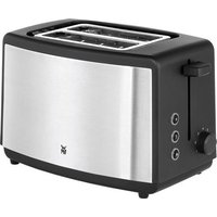 WMF Bueno Toaster mit eingebautem Brötchenaufsatz Chrom (matt) von WMF