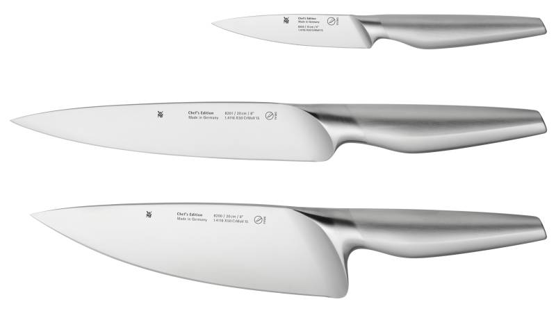 WMF Chef`s Edition Messer-Vorteils-Set*, 3-teilig in Edelstahl von WMF