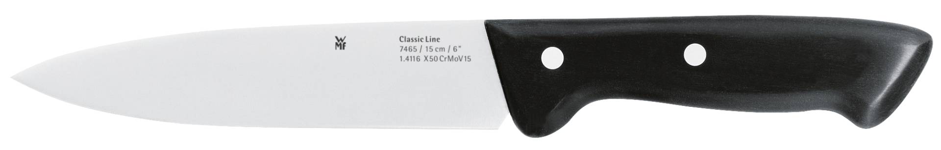 WMF Classic Line Kochmesser, 15 cm in schwarz von WMF