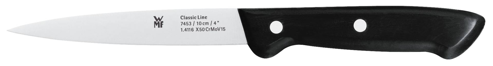 WMF Classic Line Spickmesser, 10 cm in schwarz WMF Classic Line Spickmesser, 10 cm in schwarz von WMF