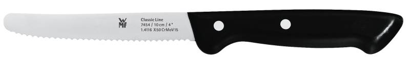 WMF Classic Line Vespermesser, 10 cm in schwarz/Edelstahl von WMF