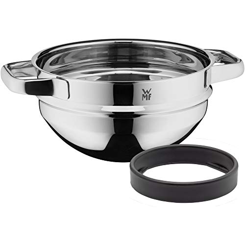 WMF Compact Cuisine Wasserbadschüssel 20 cm stapelbar, Rührschüssel Edelstahl für Wasserbad, Cromargan Edelstahl Schüssel poliert, spülmaschinengeeignet WMF Compact Cuisine Wasserbadschüssel 20 cm stapelbar, Rührschüssel Edelstahl für Wasserbad, Cromargan Edelstahl Schüssel poliert, spülmaschinengeeignet von WMF