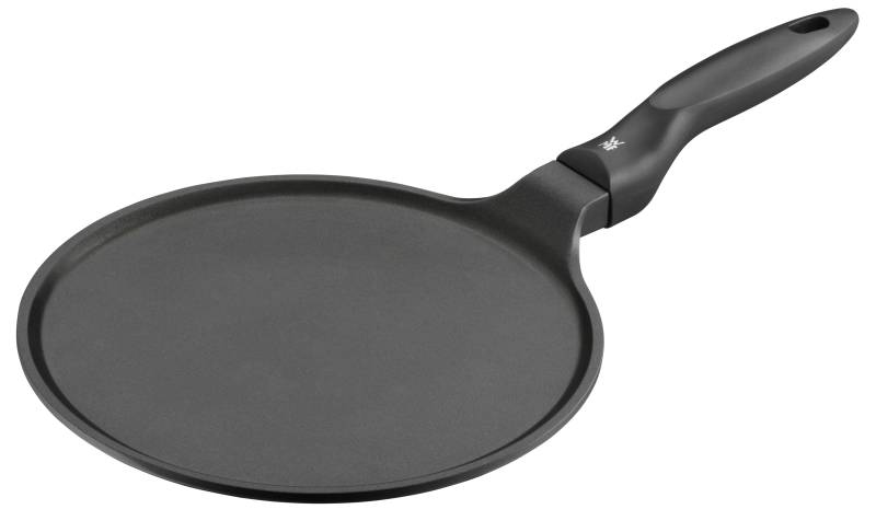 WMF Devil Crêpes-Pfanne mit Teigverteiler und Wender, 27 cm in schwarz von WMF