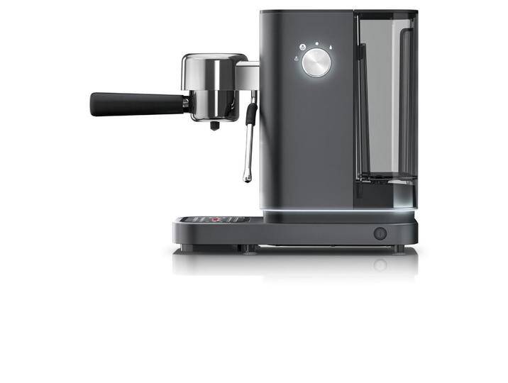 WMF ESPRESSOMASCHINE, Grau, Metall, 37.2x17.5x40.9 cm, Küchengeräte, Kaffeemaschinen & Zubehör von WMF