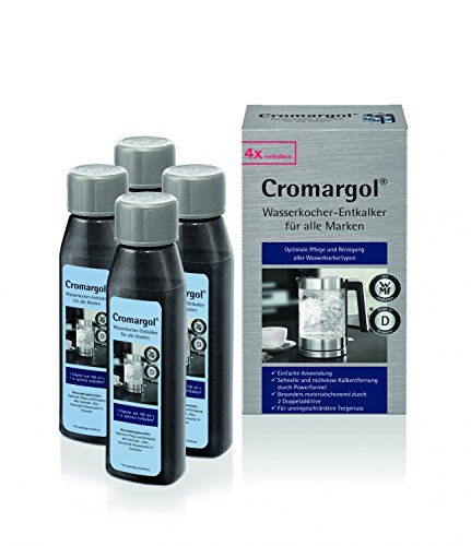 WMF Entkalker Cromargol Wasserkocher-Entkalker Kalk-Reiniger 4er-Pack für alle Wasserkocher 4x100 ml Kalklöser WMF Entkalker Cromargol Wasserkocher-Entkalker Kalk-Reiniger 4er-Pack für alle Wasserkocher 4x100 ml Kalklöser von WMF