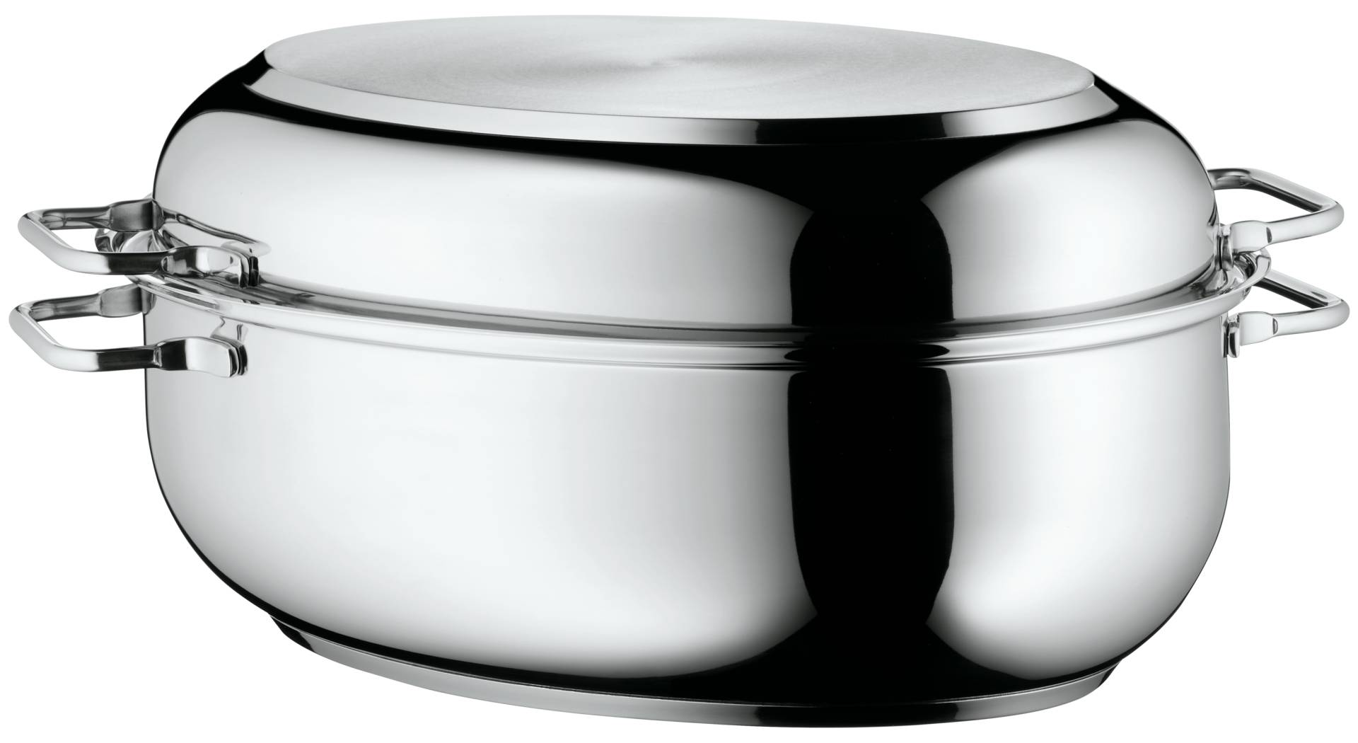 WMF Extrabräter mit Metalldeckel in Edelstahl von WMF