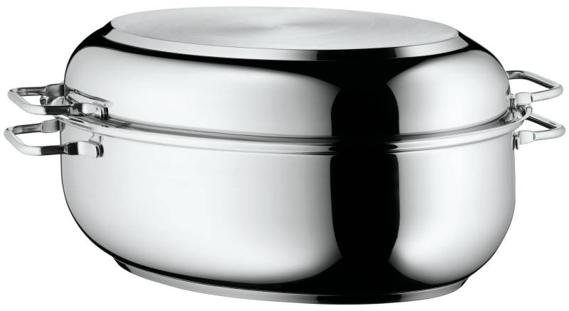 WMF Extrabräter mit Metalldeckel in Edelstahl von WMF