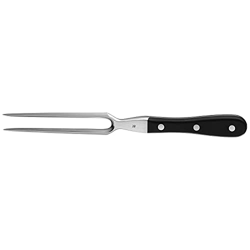 WMF Spitzenklasse Plus Fleischgabel Edelstahl, Grillgabel Tranchiergabel 27 cm, Cromargan Edelstahl, Zinkenlänge 12 cm von WMF
