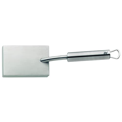 WMF Profi Plus Fleischklopfer 31 cm, Fleischplattierer, Schnitzelklopfer, Fleischhammer, Cromargan Edelstahl teilmattiert, Plattiereisen spülmaschinengeeignet von WMF